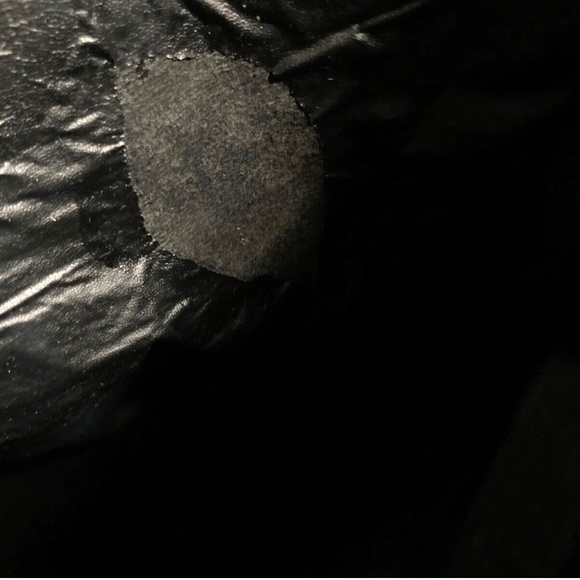 GUCCI VINTAGE GUCCISSIMA GG SHERRY LINE WEB TOTE BAG CANVAS LEATHER BLACK/CREAM - Picture 14 of 16